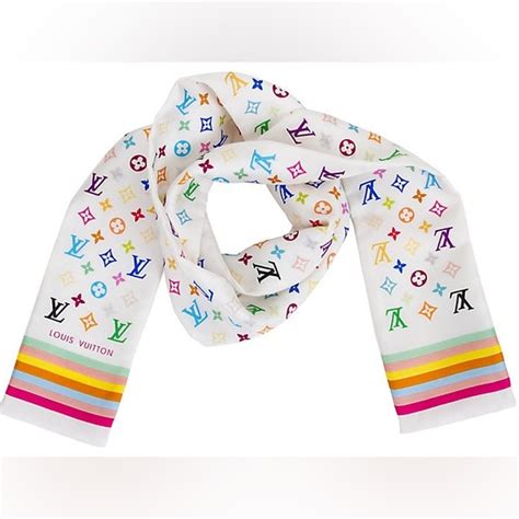 takashi murakami louis vuitton fake scarf